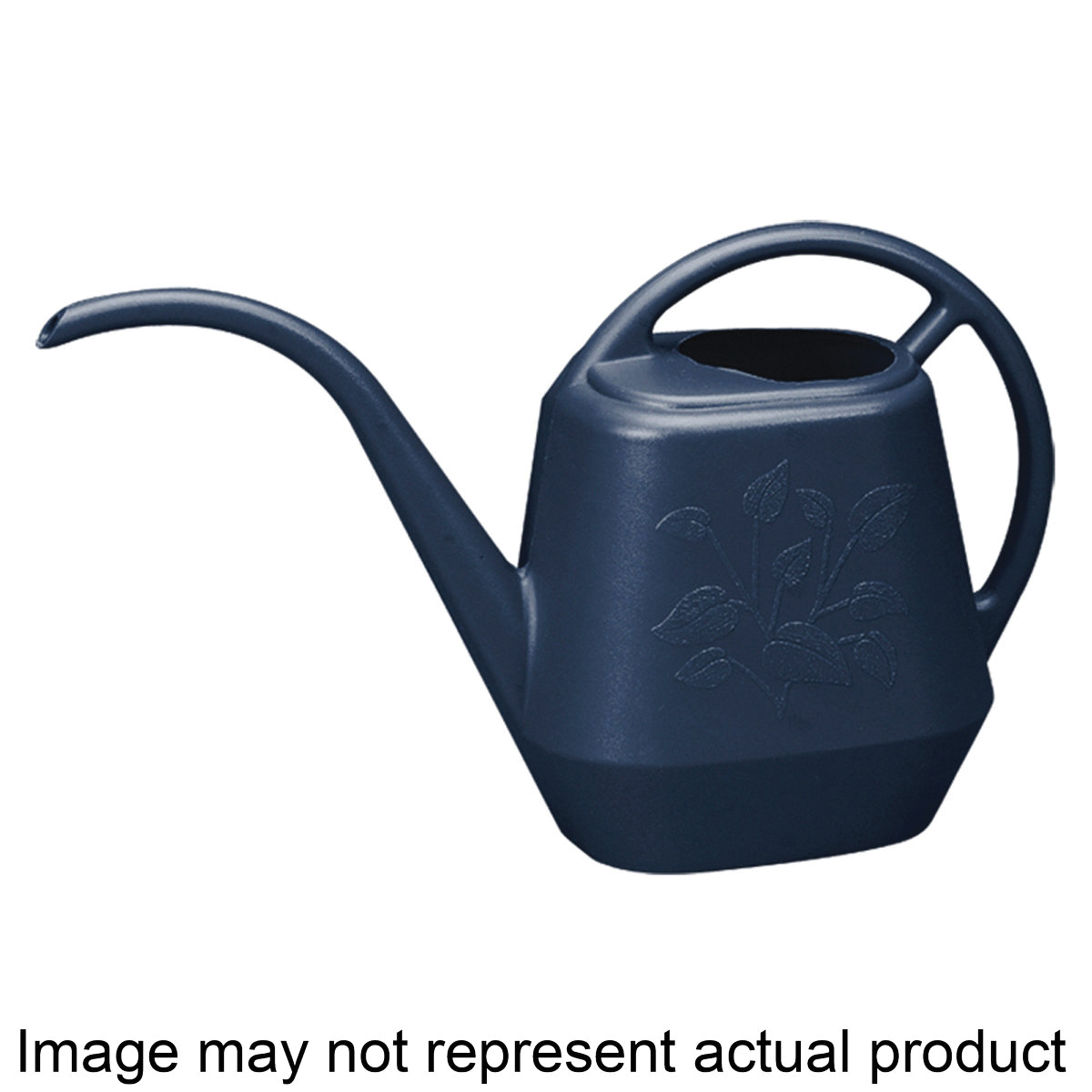 AW21-33 Watering Can, 56 oz Can, Narrow Spout, Plastic, Classic Blue