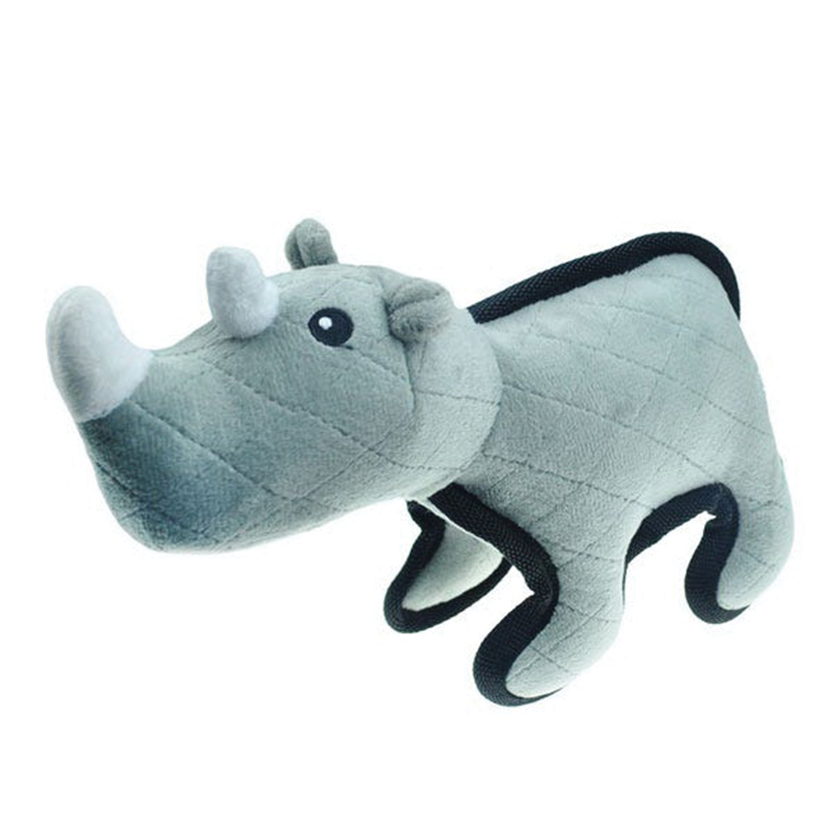 US2021 18 20 Dog Toy, L, Chew Toy, Tuffimals Rhino