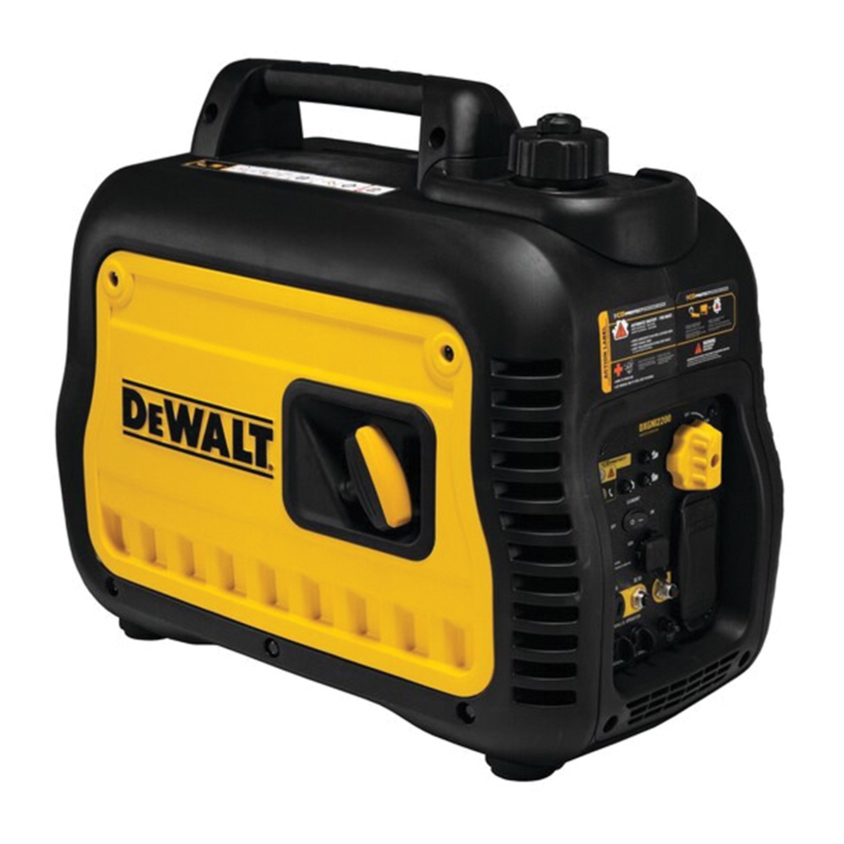 DEWALT DXGNI2200 Portable Generator, 20 A, 120 V, Gasoline, 1 gal Tank, 11 hr Run Time, Recoil Start - 5