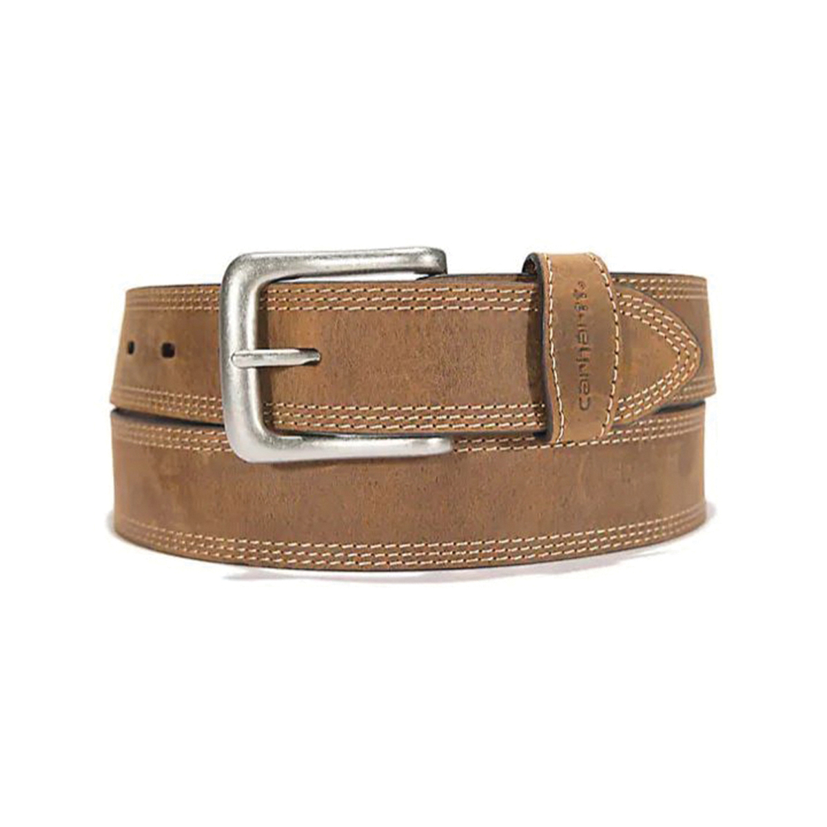 Carhartt Men Carharrtt Brown Leather Men’s Belt 42 main image 1