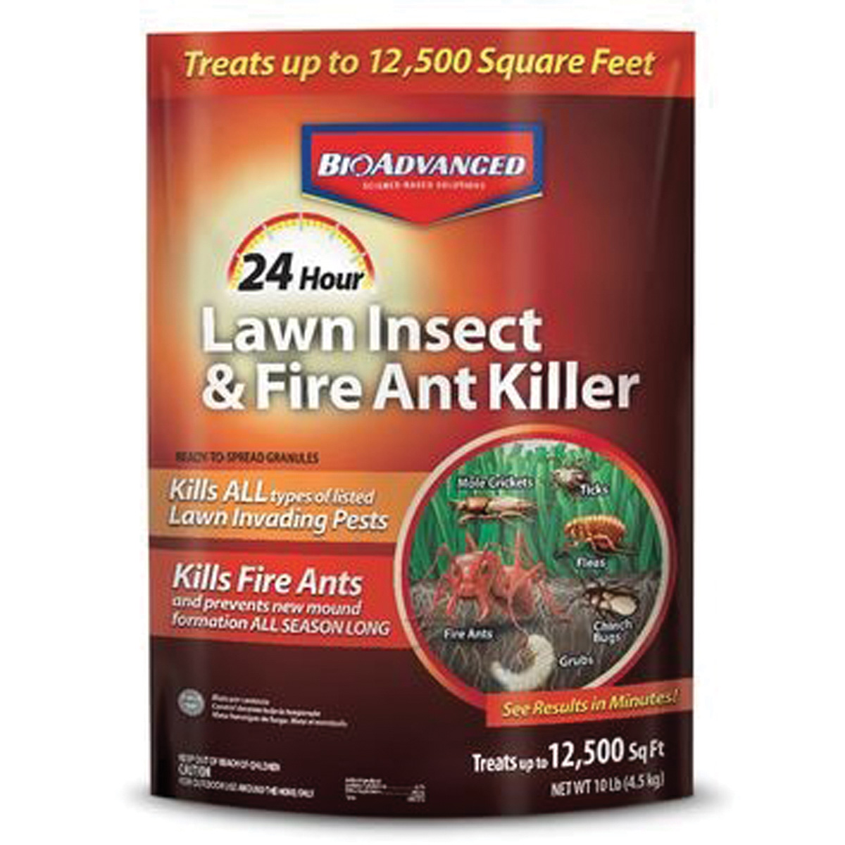 700900H Lawn Insect and Fire Ant Killer, Granular, Outdoor, 10 lb