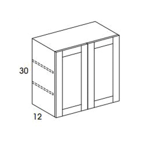 WOLF HOME PRODUCTS W3030 Cabinet, 30 in OAW, 12 in OAD, 3...