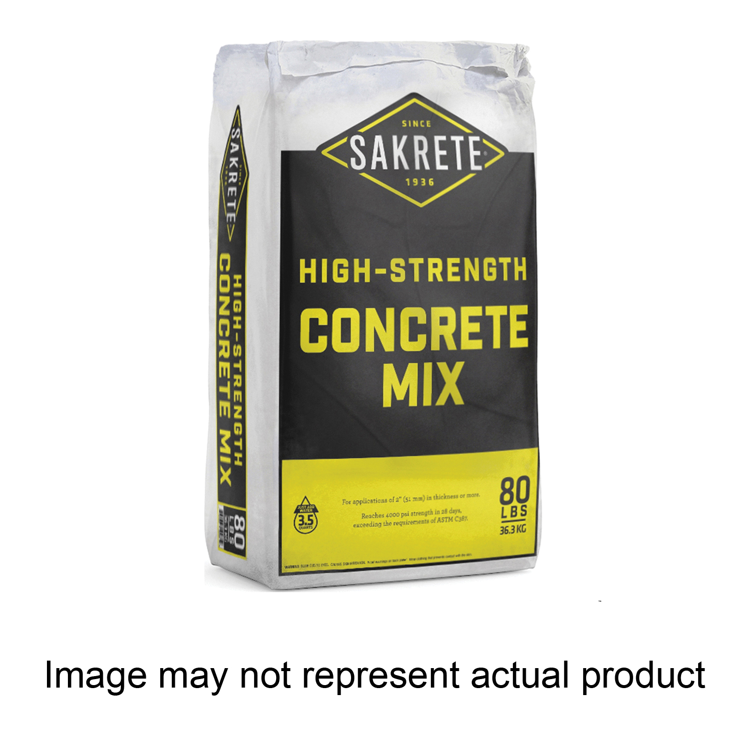 60200332 Concrete Mix, Gray, Powder, 10 lb