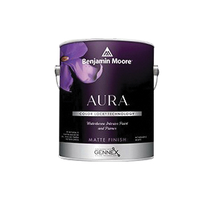 Aura N522 Series N522-2X-004 Interior Paint, Matte Sheen, 2X Tint, 1 qt, 350 to 400 sq-ft Coverage Area