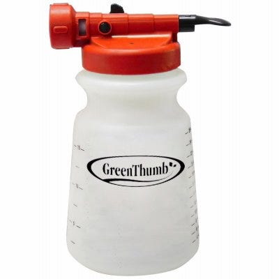 Green Thumb G397 Hose End Sprayer, 32 oz Cup, Polyethylene