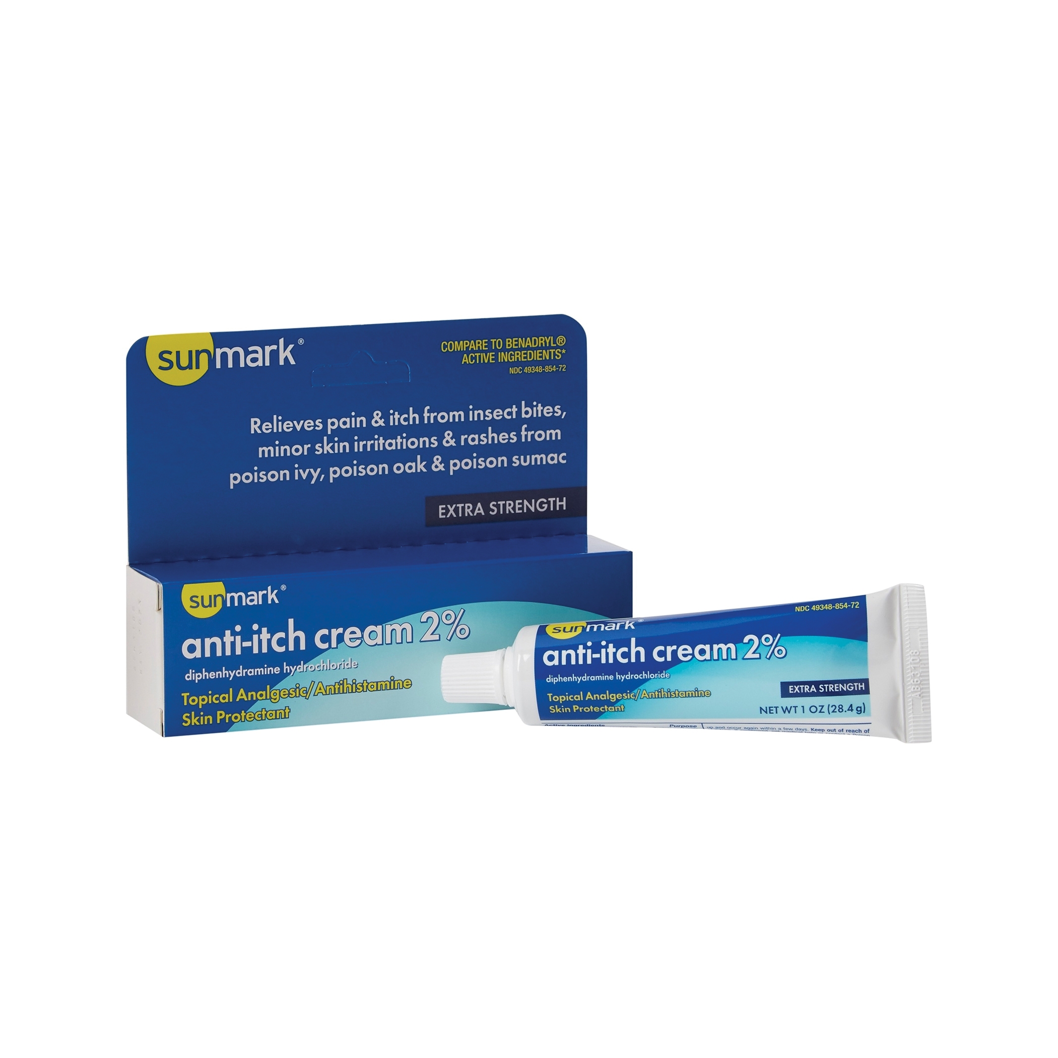sunmark 917182 Itch Relief Cream, 1 oz Tube - 1