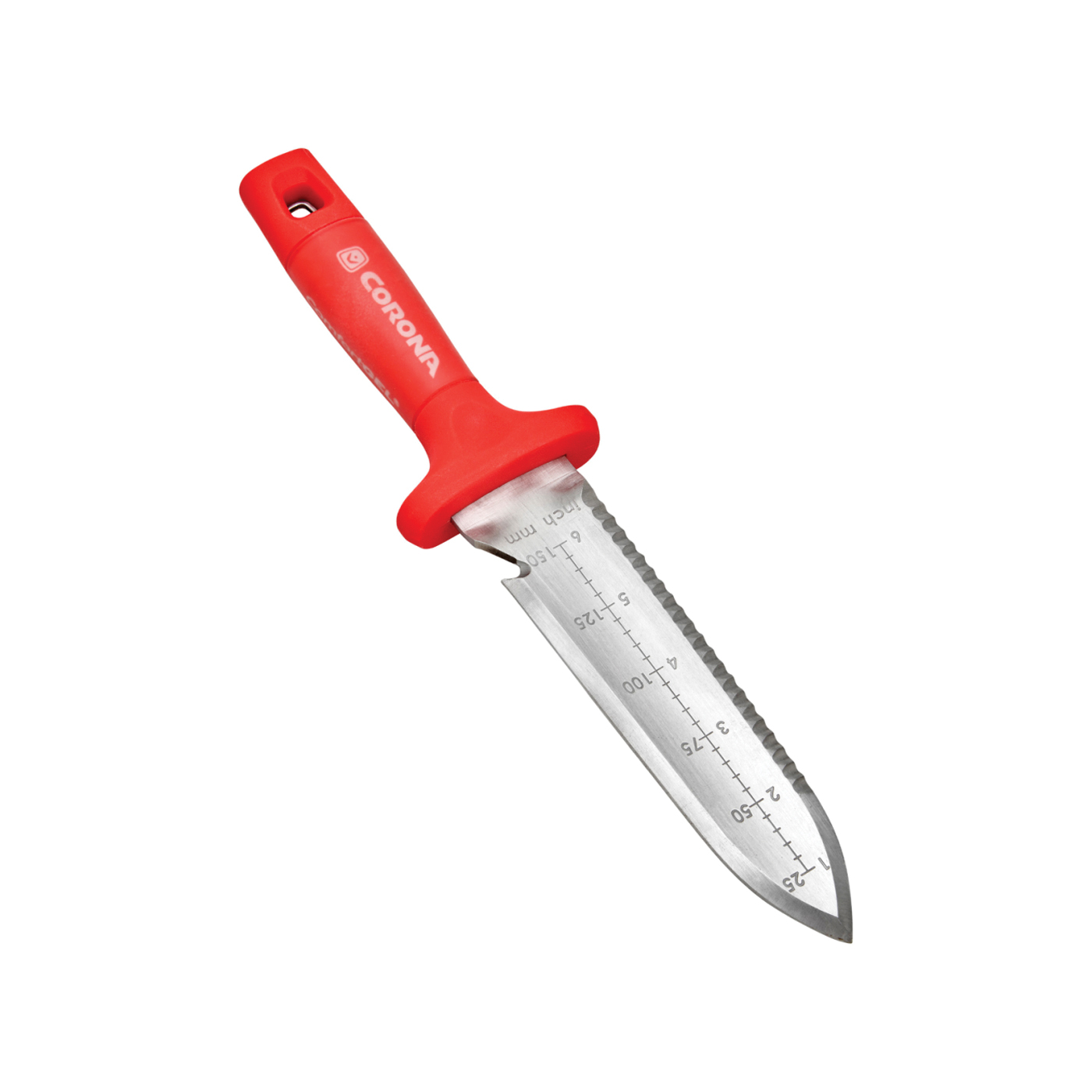 CT15409 Hori Hori Garden Knife, 8 in L Blade, Steel Blade, Anvil Blade, Poly Handle