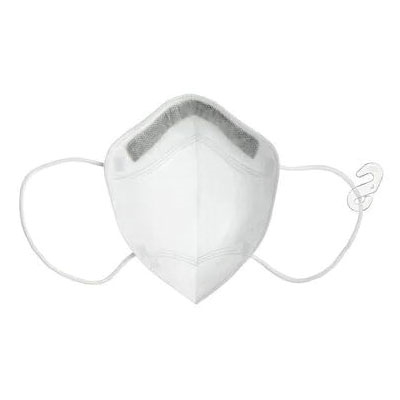 3M AFFM-1-DC Advanced Filtering Face Mask, White, Side Band with Hook Fastening, Disposable - 3