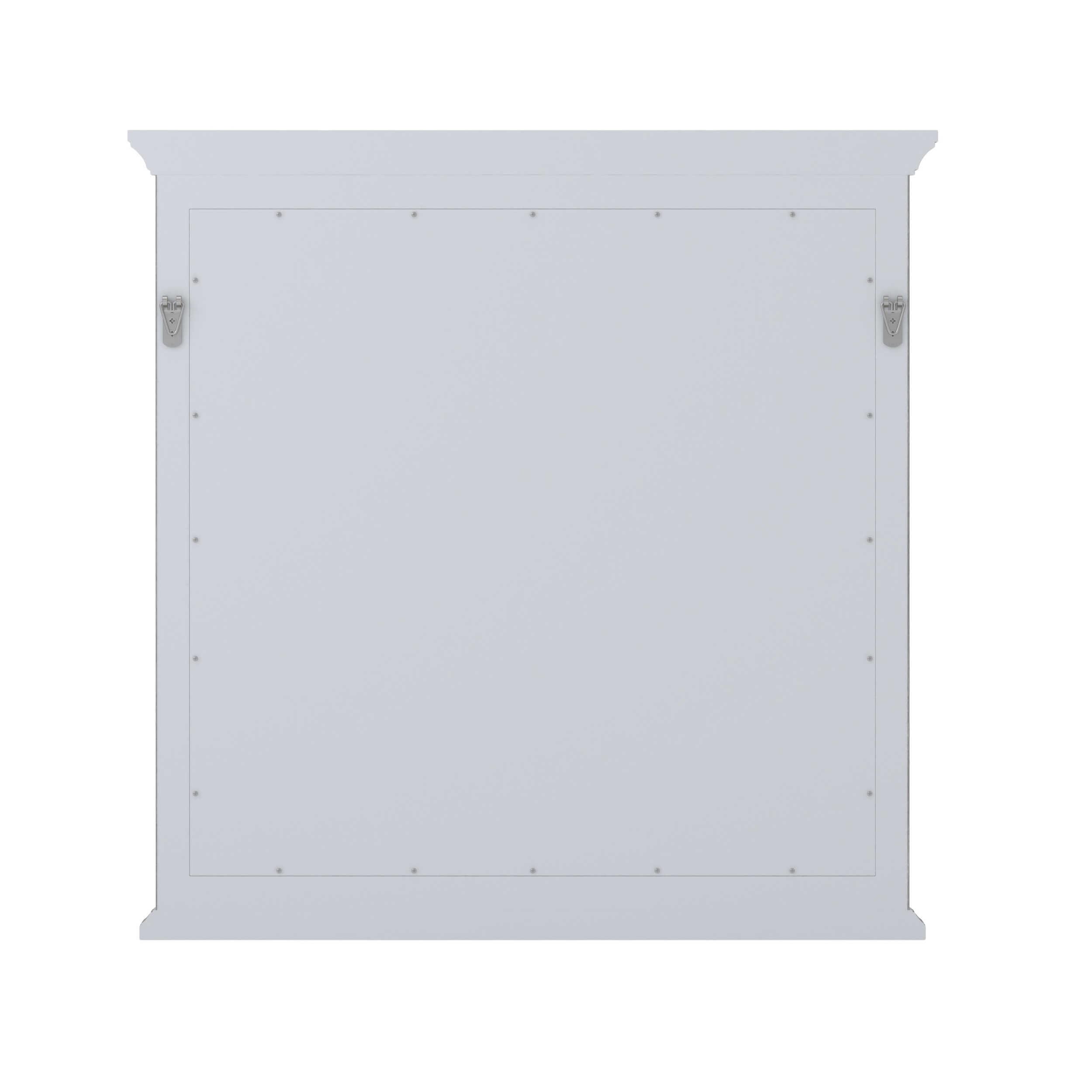 Foremost Ellery Series EBGM3232 Framed Mirror, 32 in L, 32 in W, Vintage Gray Frame - 3