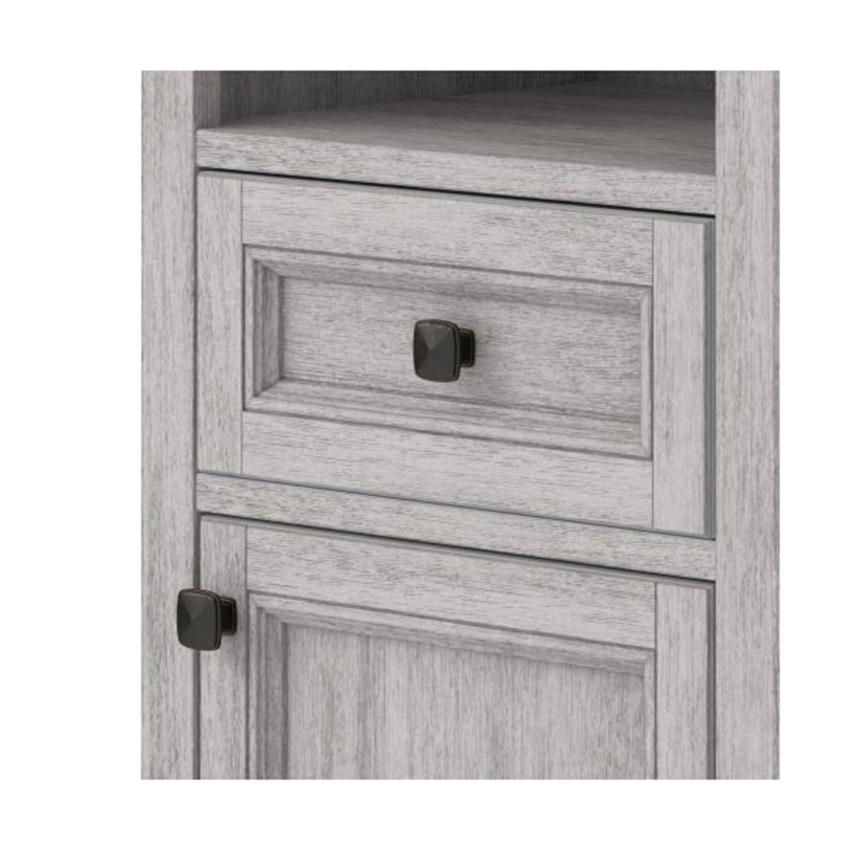 Foremost Ellery EBGL1970 Linen Cabinet, 2-Shelf, 1-Drawer, Wood - 5