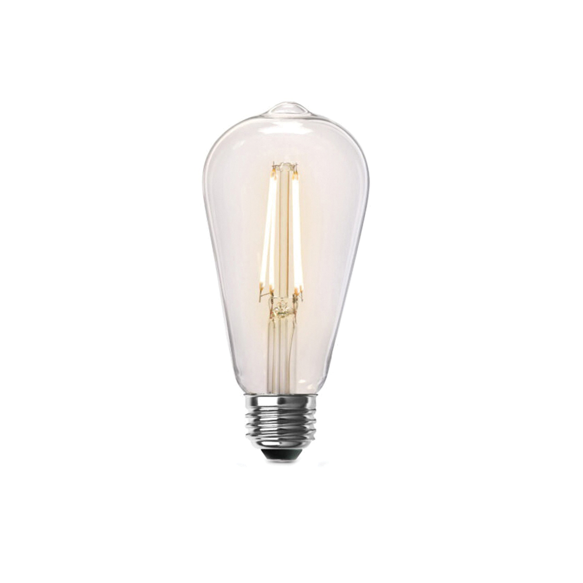 ST1960/CL/927CA/2 LED Bulb Lamp, ST19 Lamp, 60 W Equivalent, E26 Medium Lamp Base, Dimmable, Clear