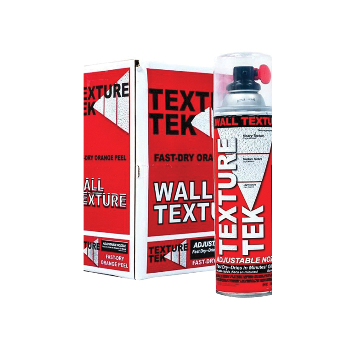 TextureTek 9092 Orange Peel Wall Texture, Off-White, 20 oz Can - 2