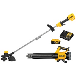 DCKO215M1 String Trimmer and Blower Combo Kit, Battery Included, 4 Ah, 20 V, Lithium-Ion