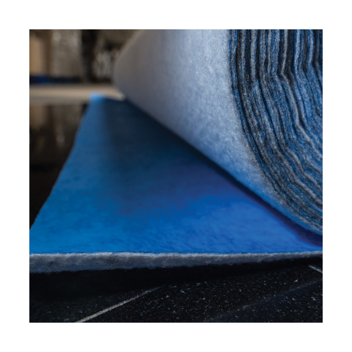 Surface Shields MS4045 All-Purpose Floor Protection, 45 ft L, 40 in W, PET Fiber, Blue - 5