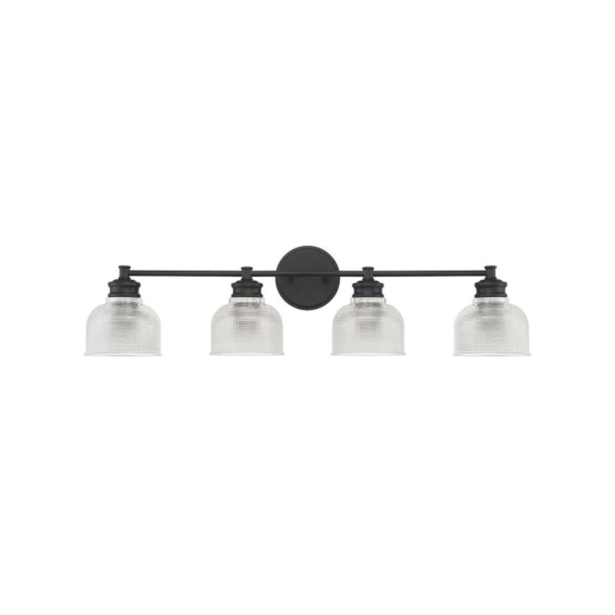 Meridian Vanity Light, Savoy House, 4-Light, 32 in W, Matte Black - 2