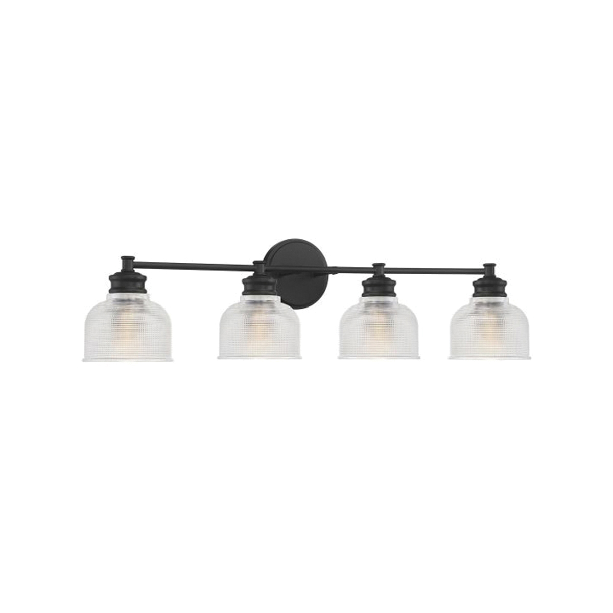 Meridian Vanity Light, Savoy House, 4-Light, 32 in W, Matte Black - 3