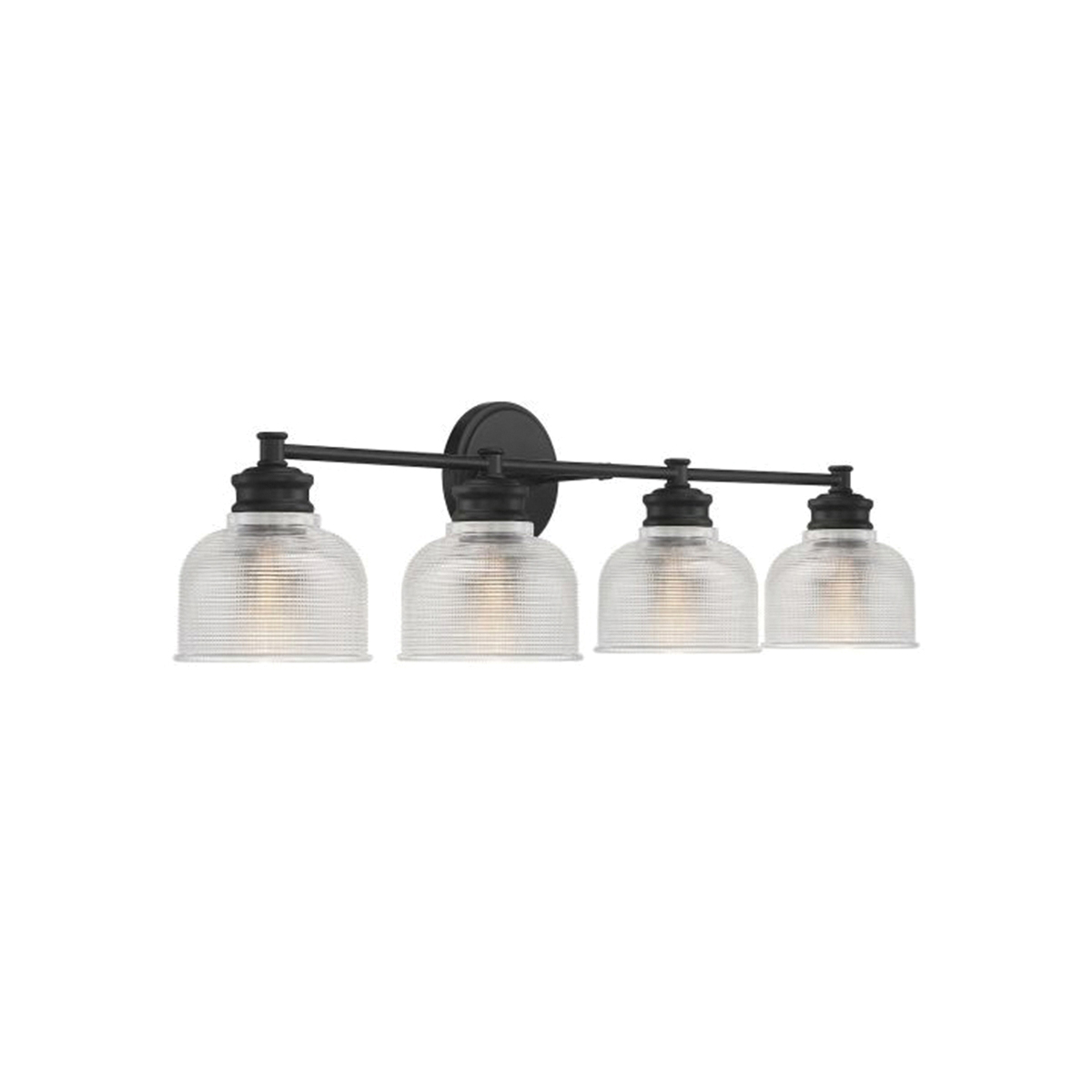 Meridian Vanity Light, Savoy House, 4-Light, 32 in W, Matte Black - 4