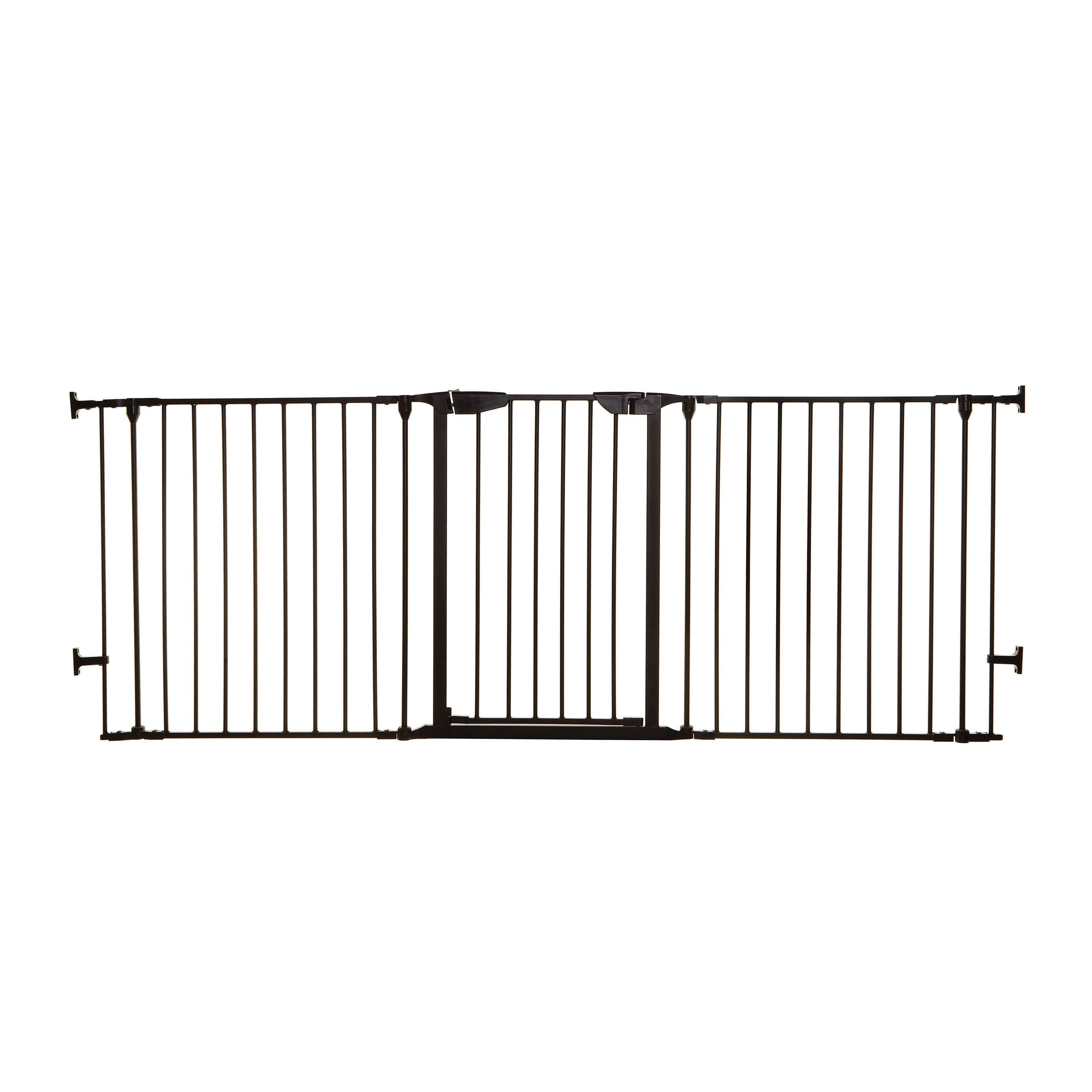 Dreambaby Newport Adapta-Gate L2021 Child Safety Gate, Steel, White, 29 in H Dimensions, Automatic Lock - 2