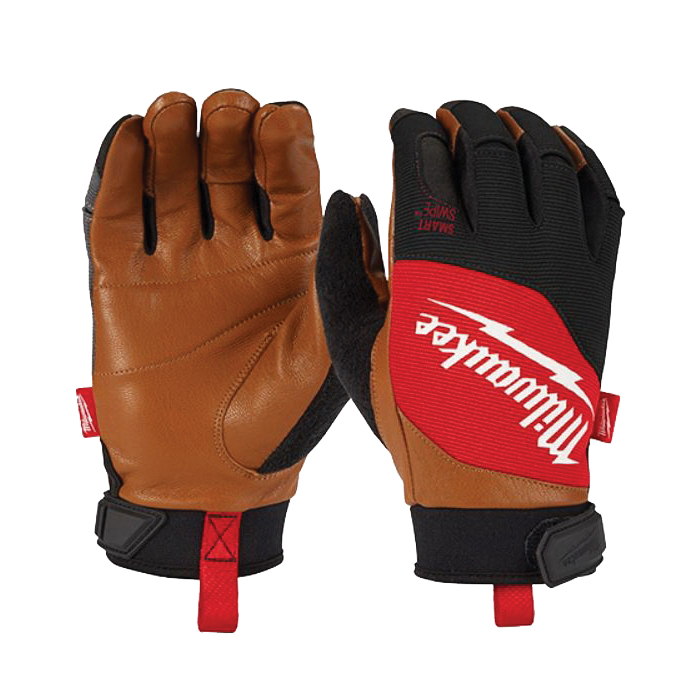 48-73-0022 Breathable Lightweight Performance Gloves, Men's, L, 10.4 in L, Hook and Loop Cuff, Polyester Back