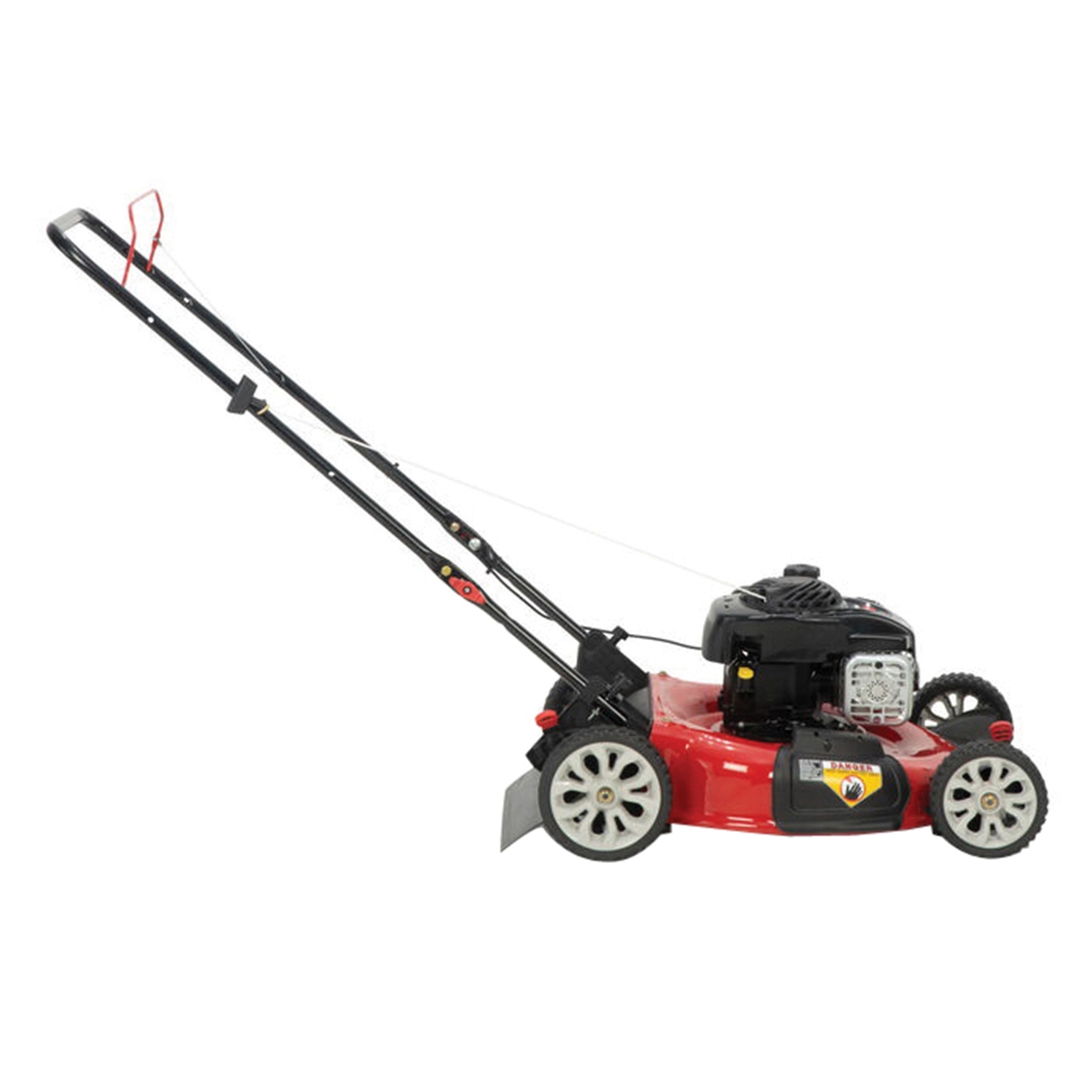 Troy-Bilt 11A-A0BL766 Push Lawn Mower, 140 cc Engine Displacement, 21 in W Cutting, Recoil Start - 5