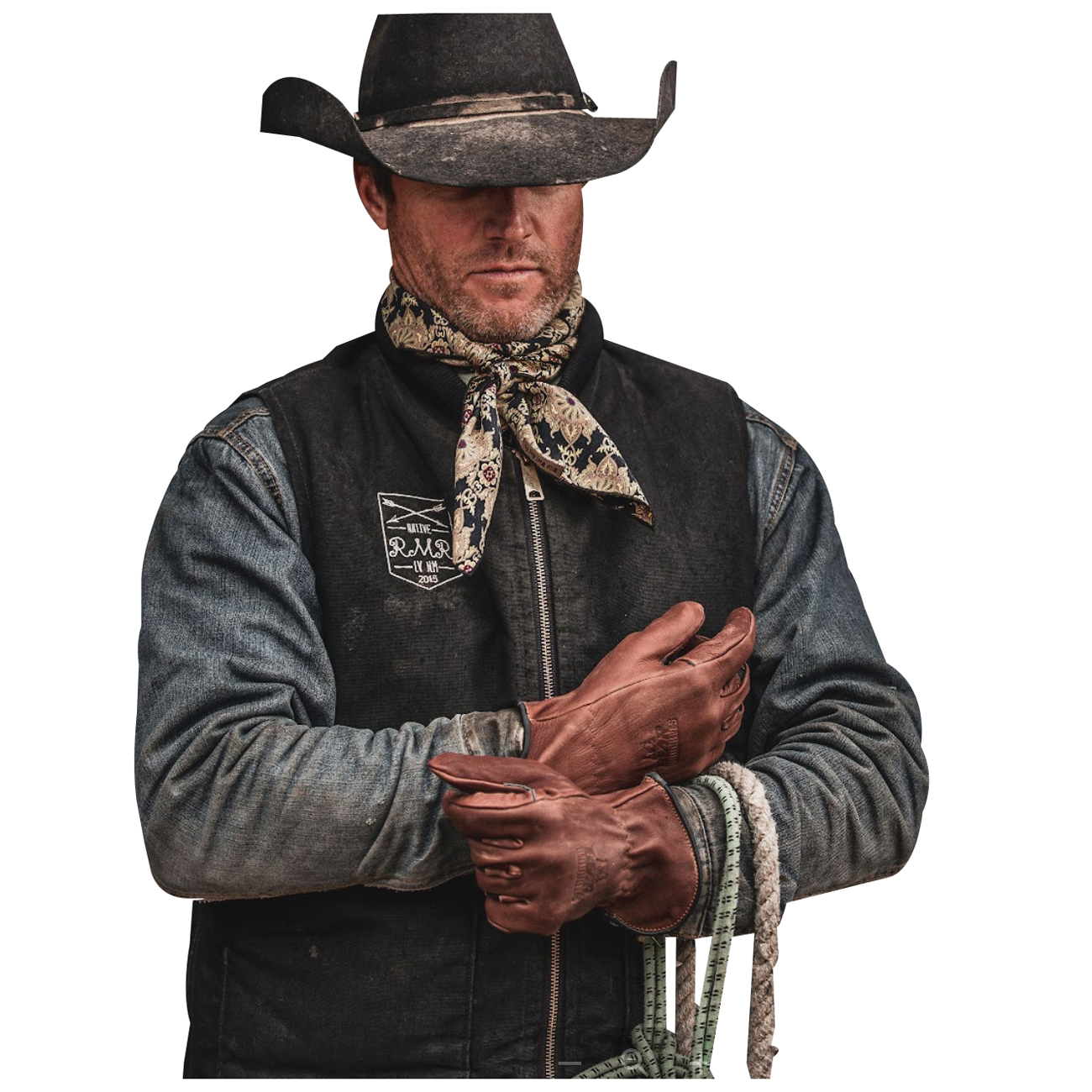 Bear Knuckles D451-XL Driver Gloves, XL, Wing Thumb, Shirred Back Cuff, Cowhide Leather, Brown - 4