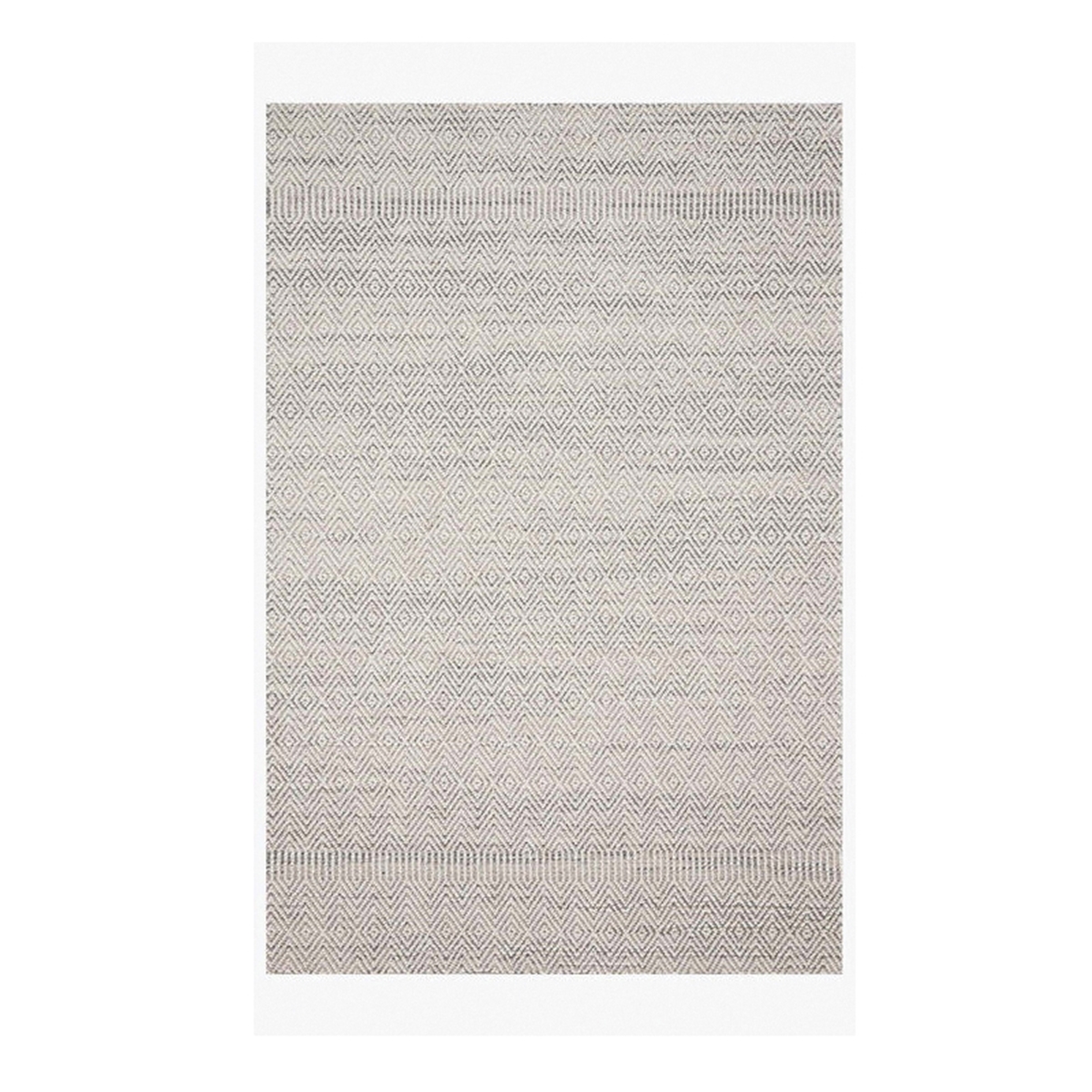 Cole Runner, Loloi, Bone/Gray, 2 ft 7 in W, 7 ft 9 in L - 1