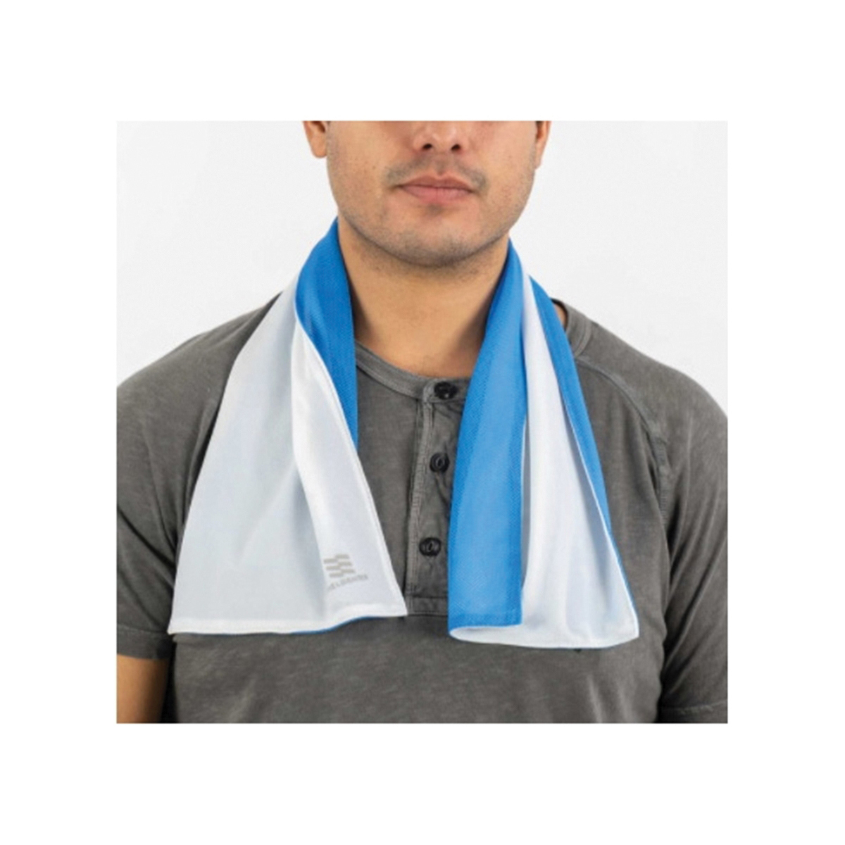 Fieldsheer Mobile Cooling Series MCUA01080021 Hydrologic Towel, 31 in L, 7.8 in W, Polyester/Spande, Light Blue - 2