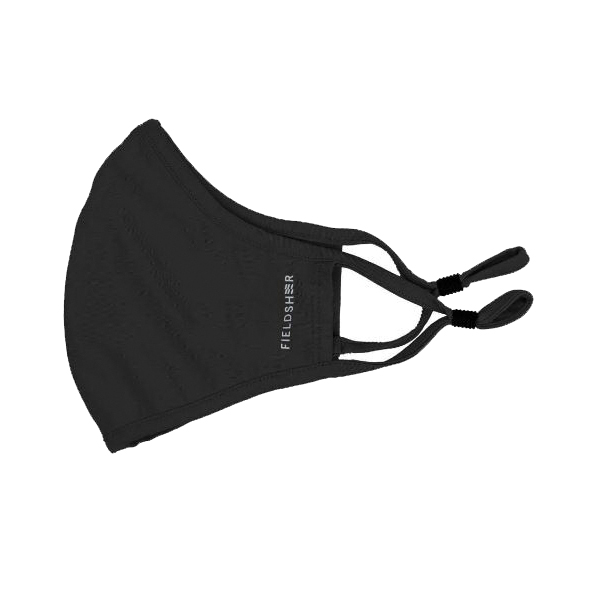 MCUA04010021 Face Mask, Polyester/Spandex, Black