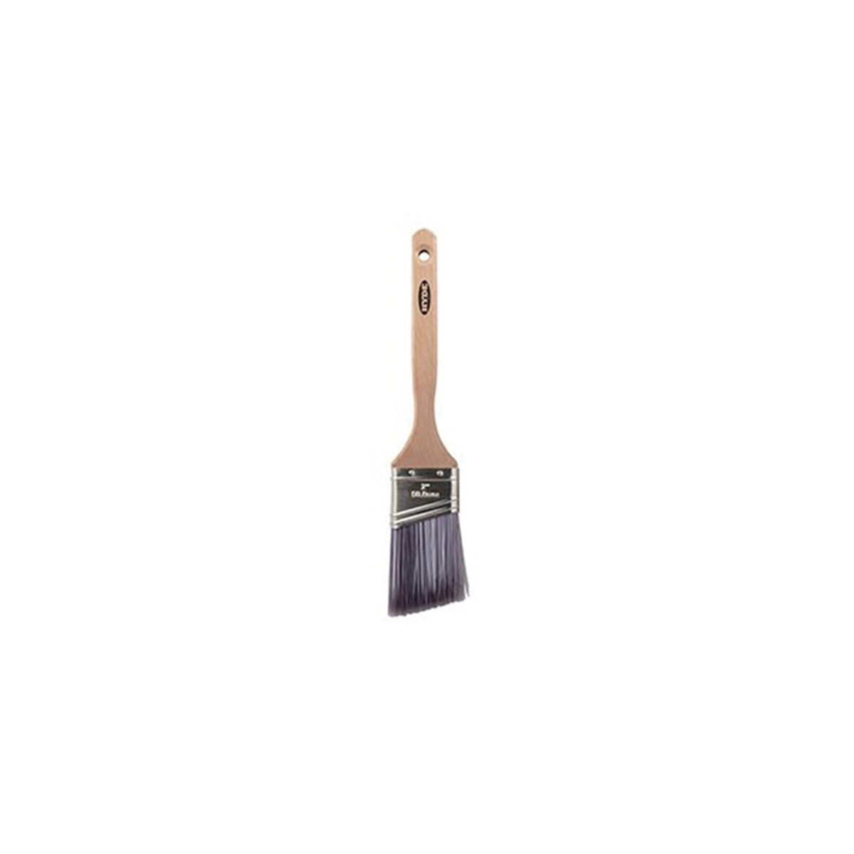47325 Paint Brush, Oval Brush, 2 in W, Polyester Bristle, 6/PK