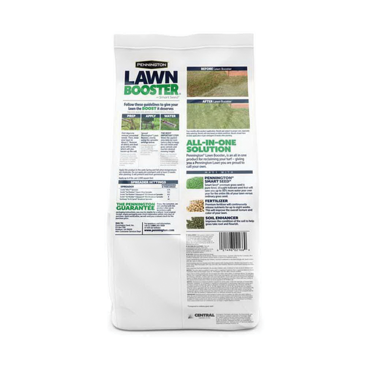 Pennington 100540514 Grass Seed, 9.6 lb Bag, 1000 sq-ft Coverage Area