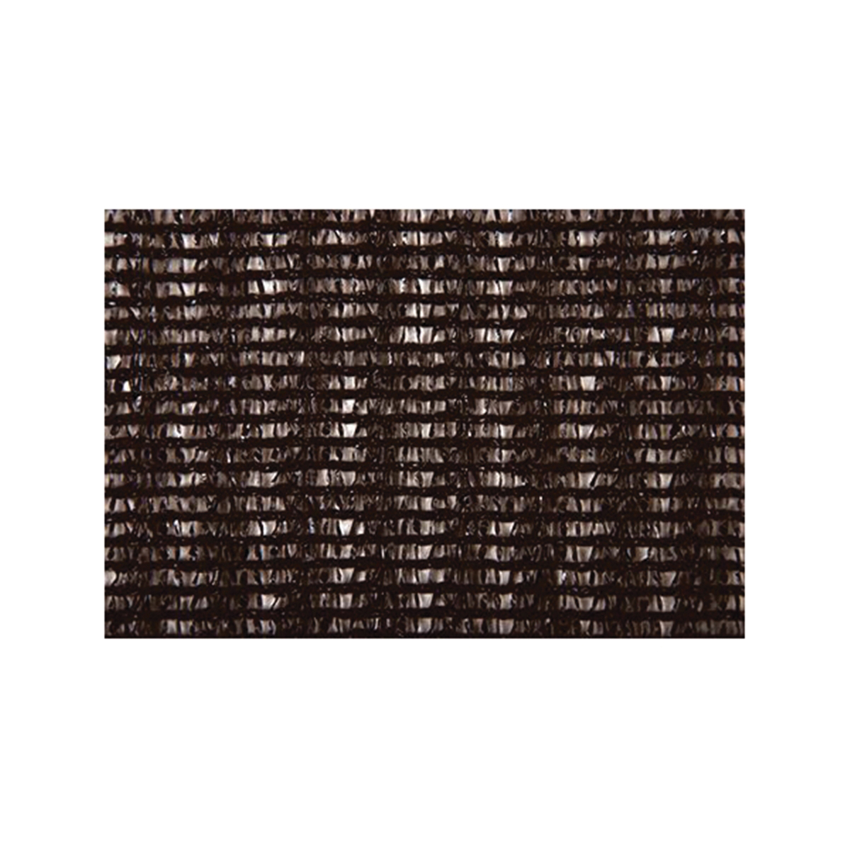 K6 Bulk Knitted Shade, 6 ft L, 100 ft W, Polyethylene, Black