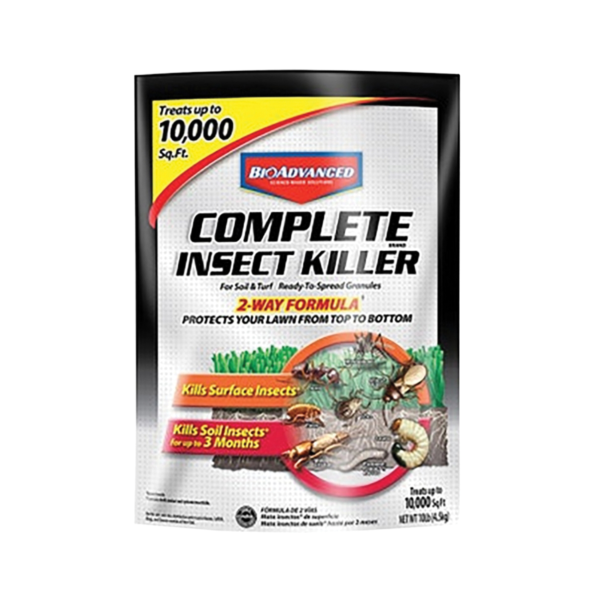 Complete 700294H Insect Killer, Granular, Spreader Application, 10 lb Bag