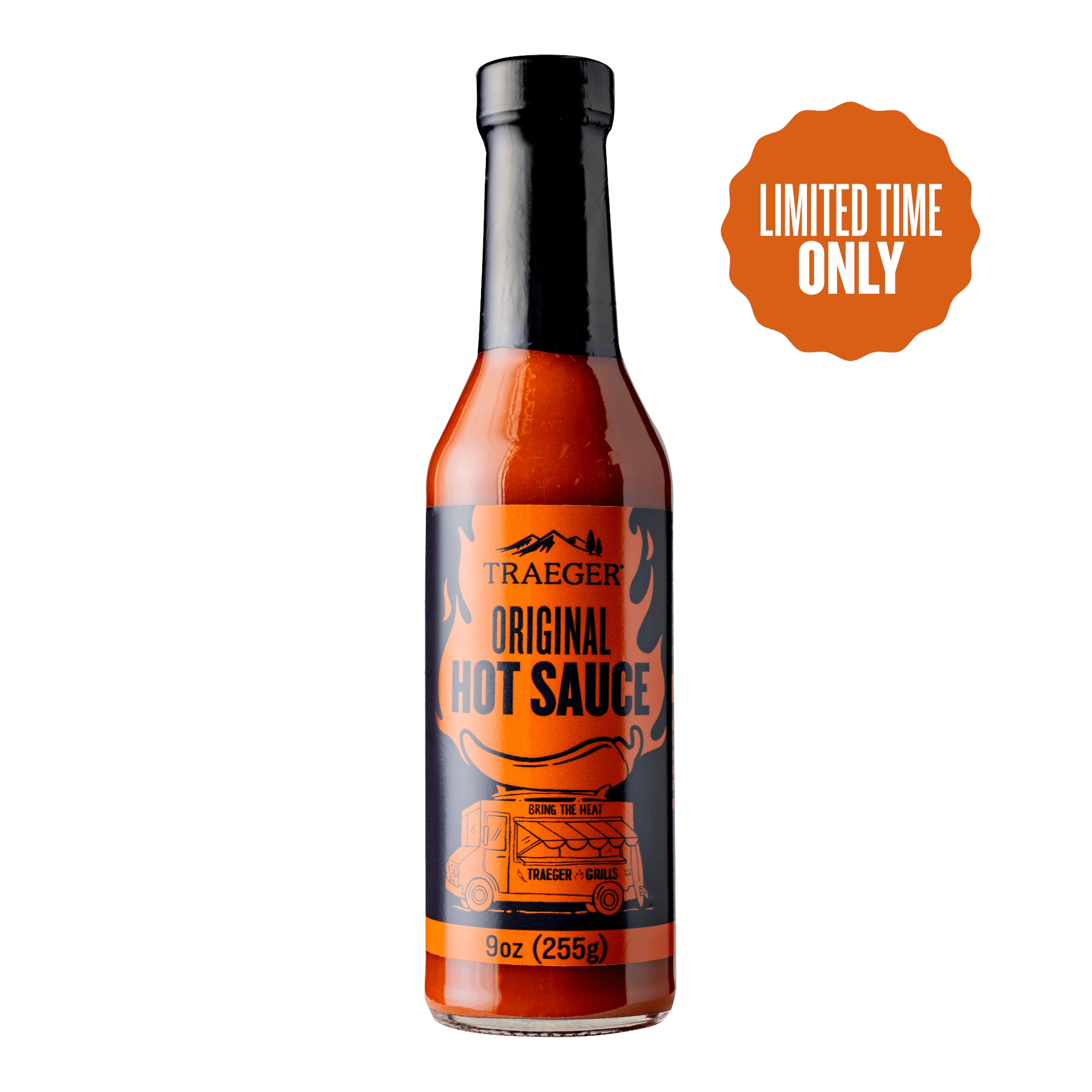 HOT001 Original Hot Sauce, Spicy, Tangy Flavor, 9 oz Bottle
