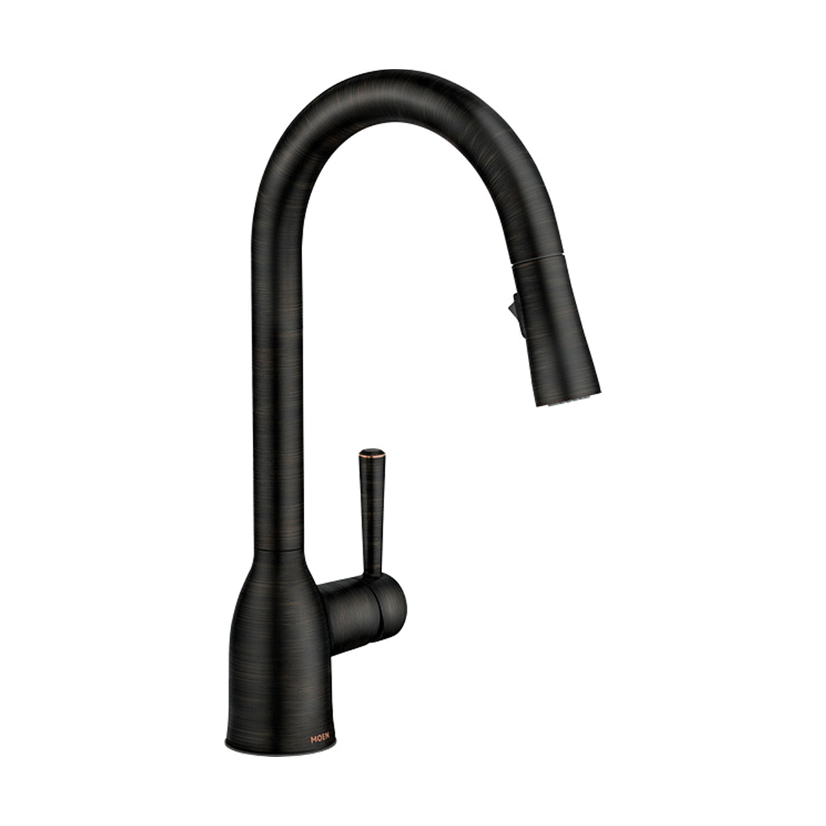Adler Series 87233BRB Pull-Down Kitchen Faucet, 1.5 gpm, 1-Faucet Handle, 1-Faucet Hole, Metal, Lever Handle