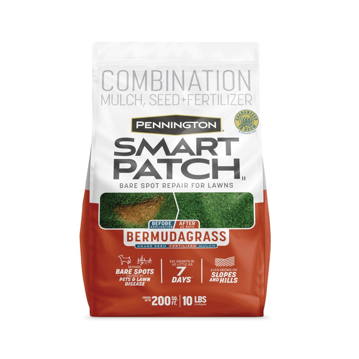 Smart Patch 100545667 Bermuda Grass Mix, 10 lb Bag
