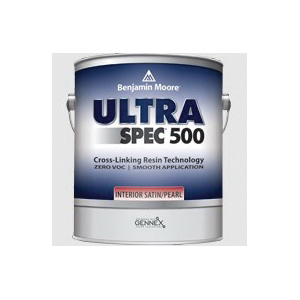 Ultra Spec 500 T545 Series T545-2X-G Interior Paint, Pearl/Satin Sheen, 2X Tint, 1 gal
