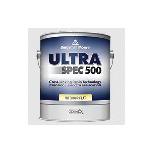 Ultra Spec 500 T535 Series T535-3X-001 Interior Paint, Flat Sheen, 3X Tint, 1 gal