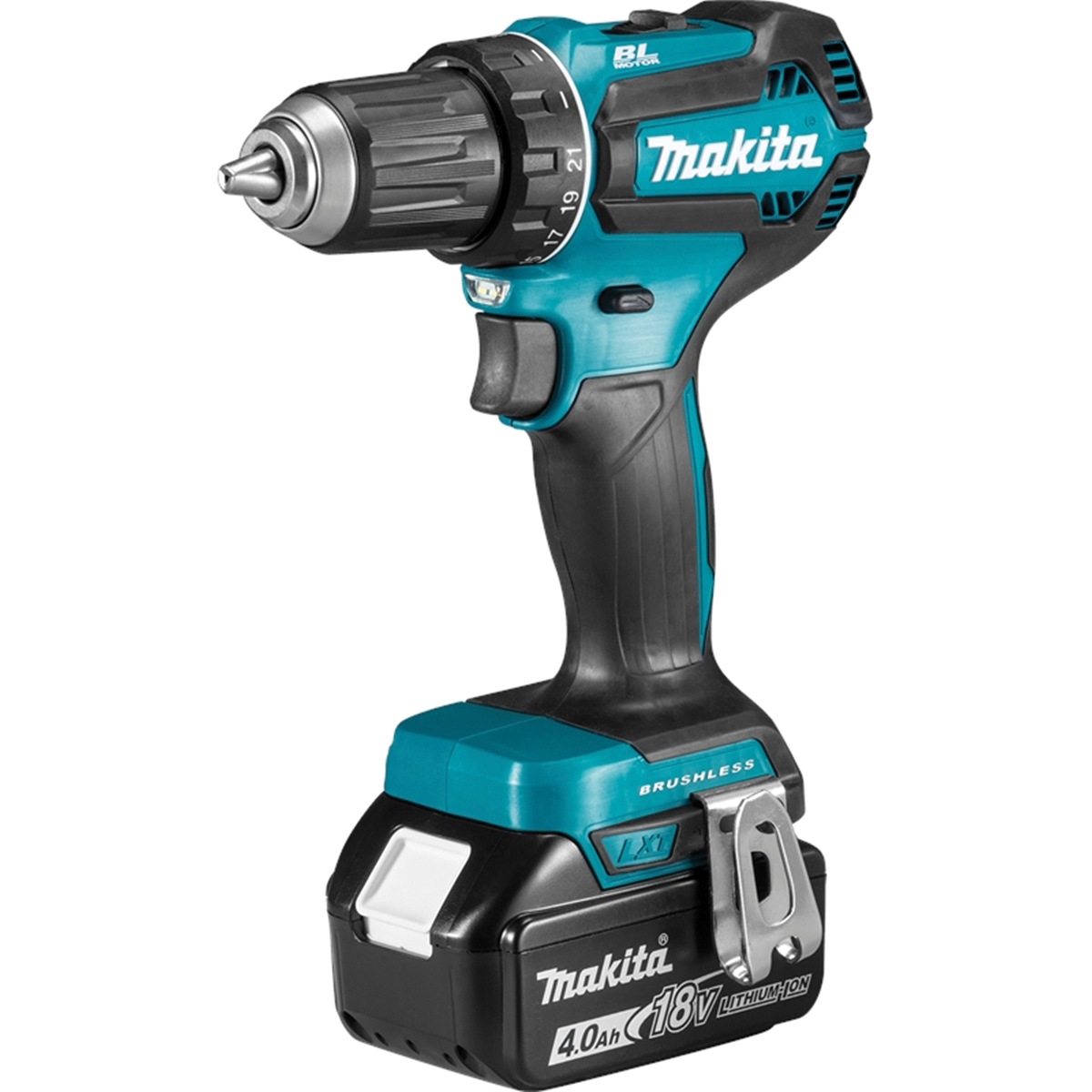 Makita LXT XFD13SM1 Cordless Driver and Drill, Battery Included, 18 V, 4 Ah, 1/2 in Chuck - 2