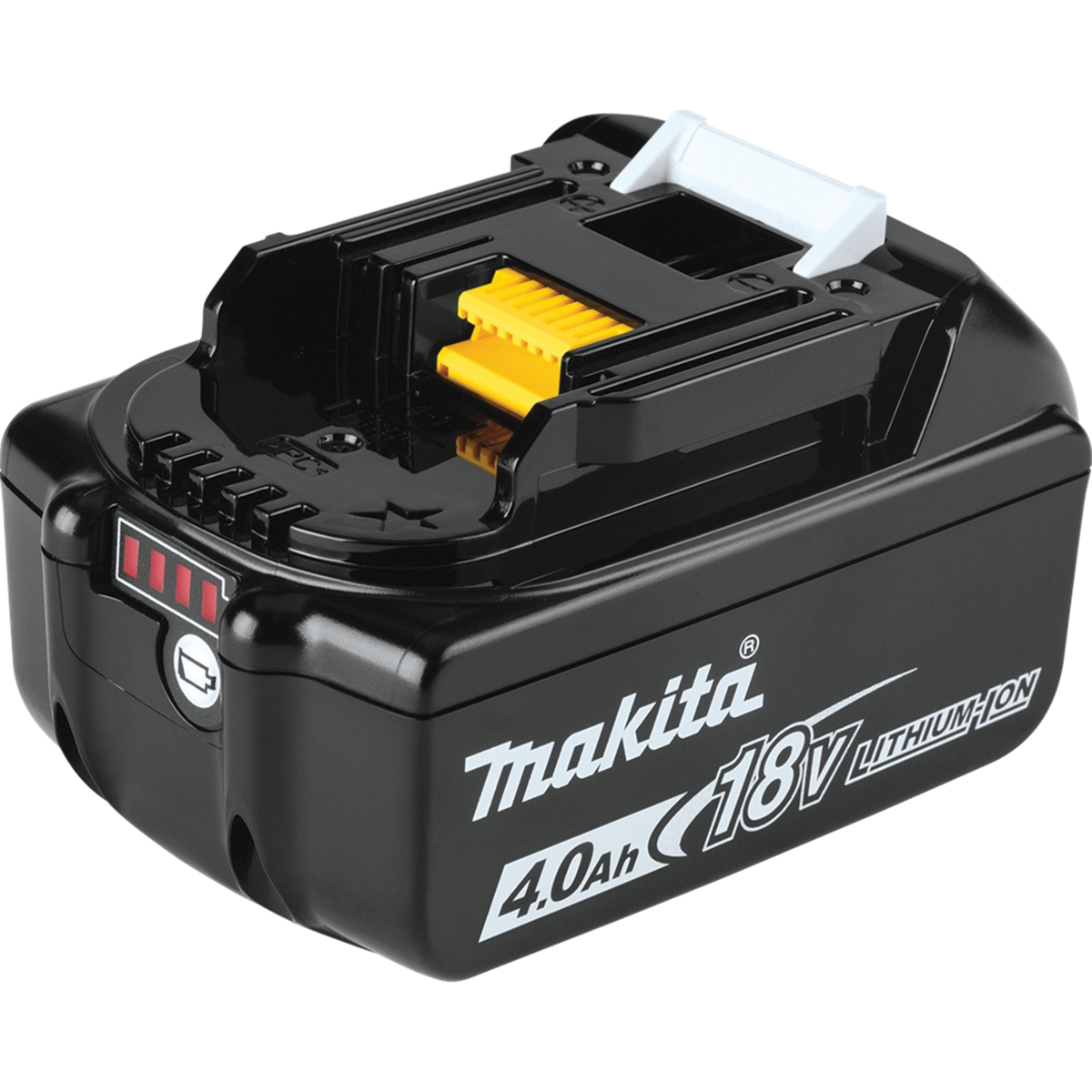 Makita LXT XDT13SM1 Cordless Impact Driver, Battery Included, 18 V, 4 Ah, 1/4 in Drive, Hex Drive, 0 to 3600 ipm - 3
