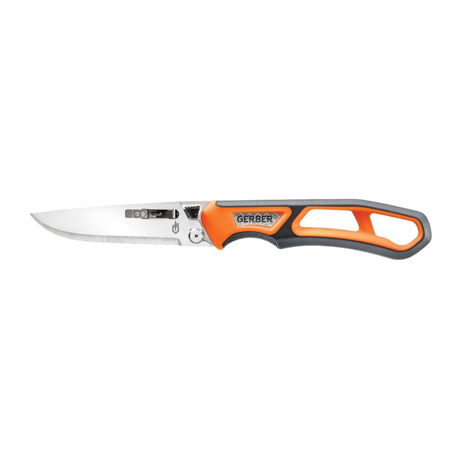 Randy Newberg Series 31-003857 Knife, 3-39/64, 4-1/2 in L Blade, Steel Blade