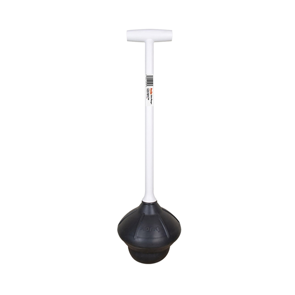 92-8A Toilet Plunger, 6 in Cup, T-Handle Handle