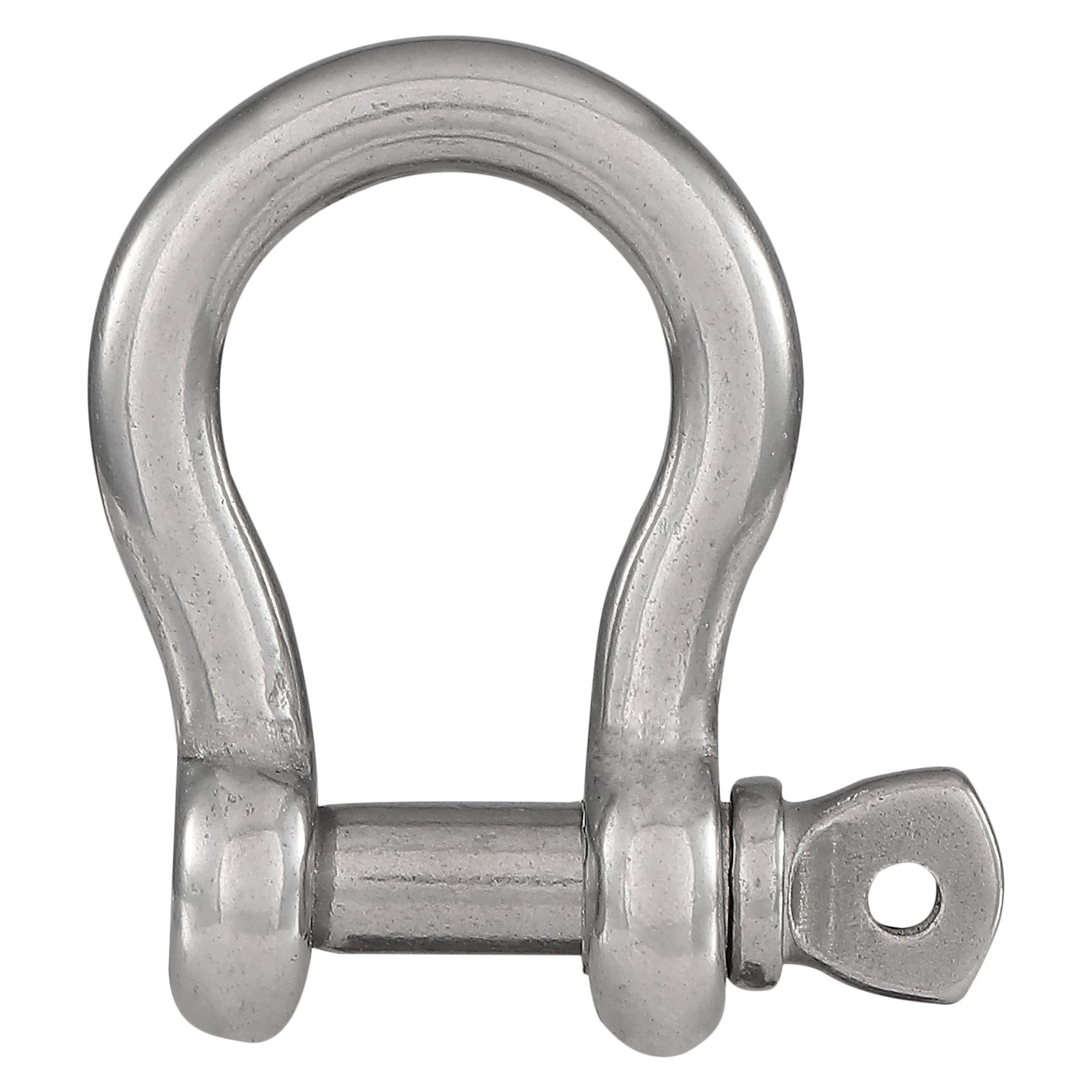 N100-347 Anchor Shackle, 3/16 in Trade, 650 lb Working Load, 3/16 in Dia Wire, 316 Grade