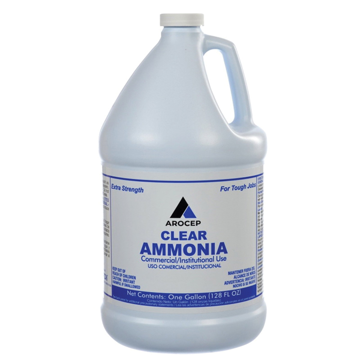AR150002 All-Purpose Cleaner, 128 oz, Liquid, Pungent Ammonia, Clear