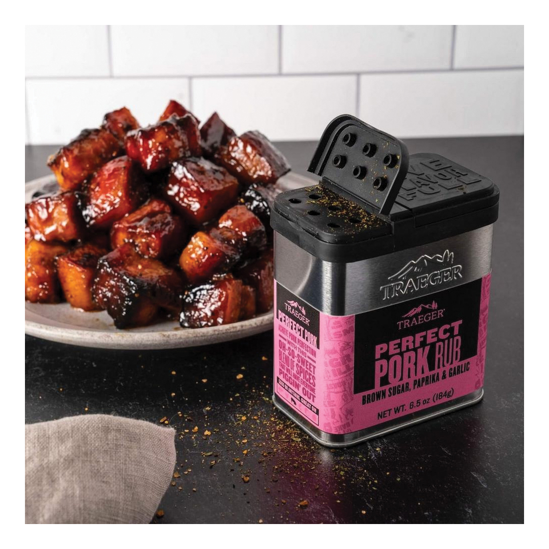 Traeger SPC208 BBQ Rub, Savory, 6.5 oz Tin