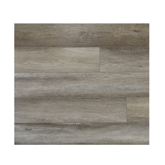 Santa Monica Series CVP103S06 Flooring Plank, 48 in L, 7 in W, Beveled Edge, Authentic Wood Pattern, Vinyl