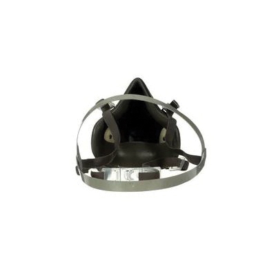 3M 6000 Series 6300 Reusable Respirator, L Mask, Gas, Replaceable, Vapor Cartridge, Gray - 4