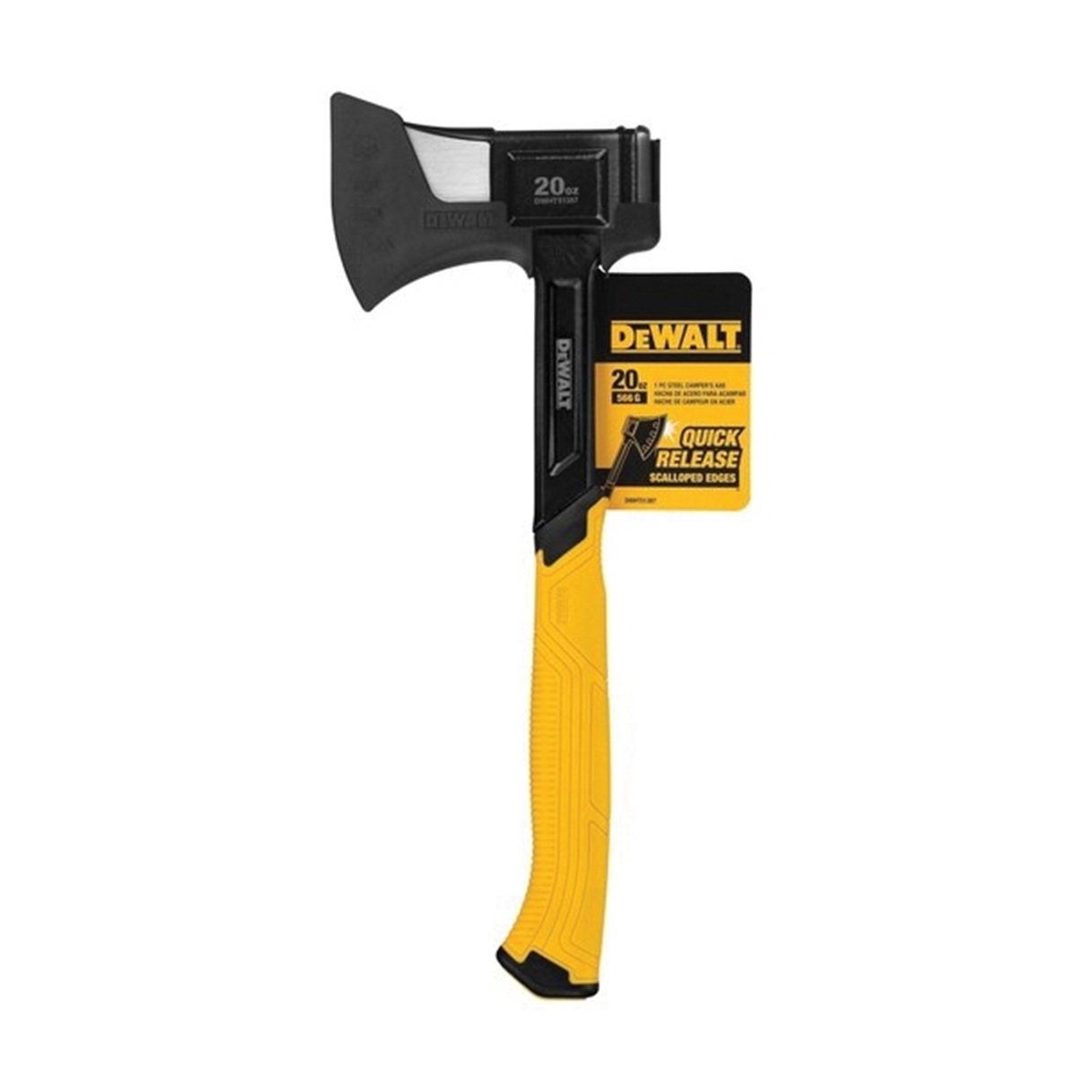 Camper Axe, Dewalt, 20 lb Head, Steel Head, 14.8 in OAL - 4