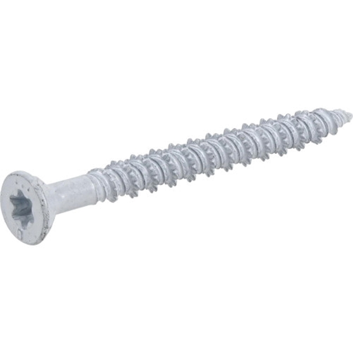Power Pro 377313 Concrete Screw Anchor, 3/16 in Dia, 2-1/4 in L, Carbon Steel, 20/PK