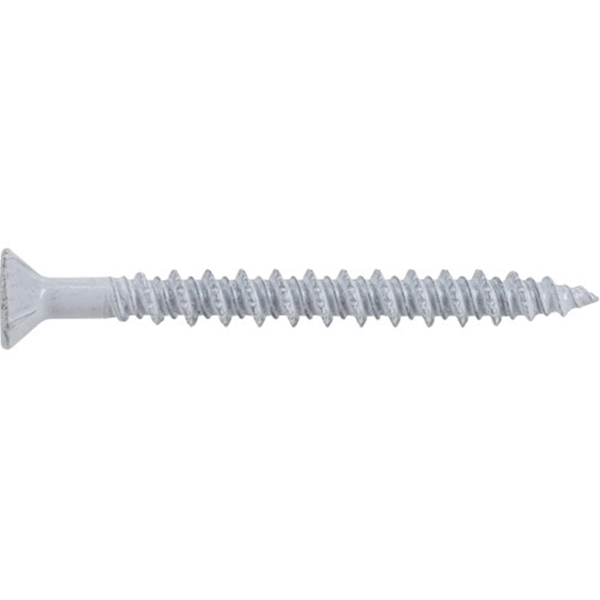 Power Pro 377313 Concrete Screw Anchor, 3/16 in Dia, 2-1/4 in L, Carbon Steel, 20/PK