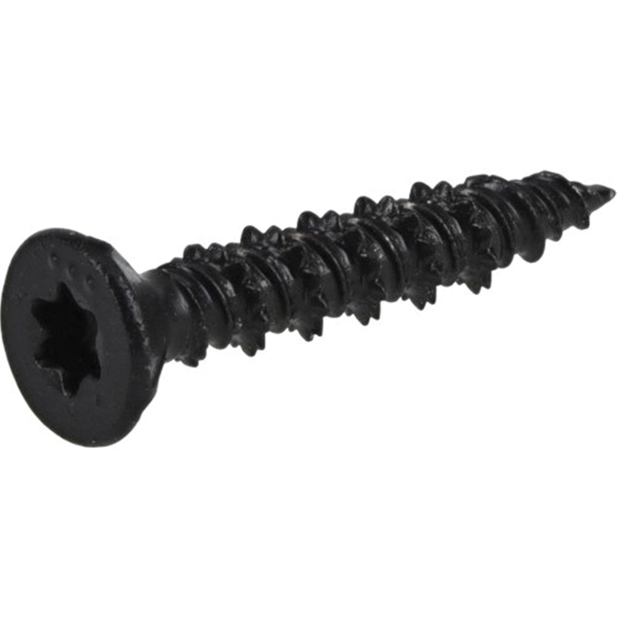 Power Pro 377380 Concrete Screw Anchor, 3/16 in Dia, 1-1/4 in L, Carbon Steel, Epoxy-Coated, 25/PK